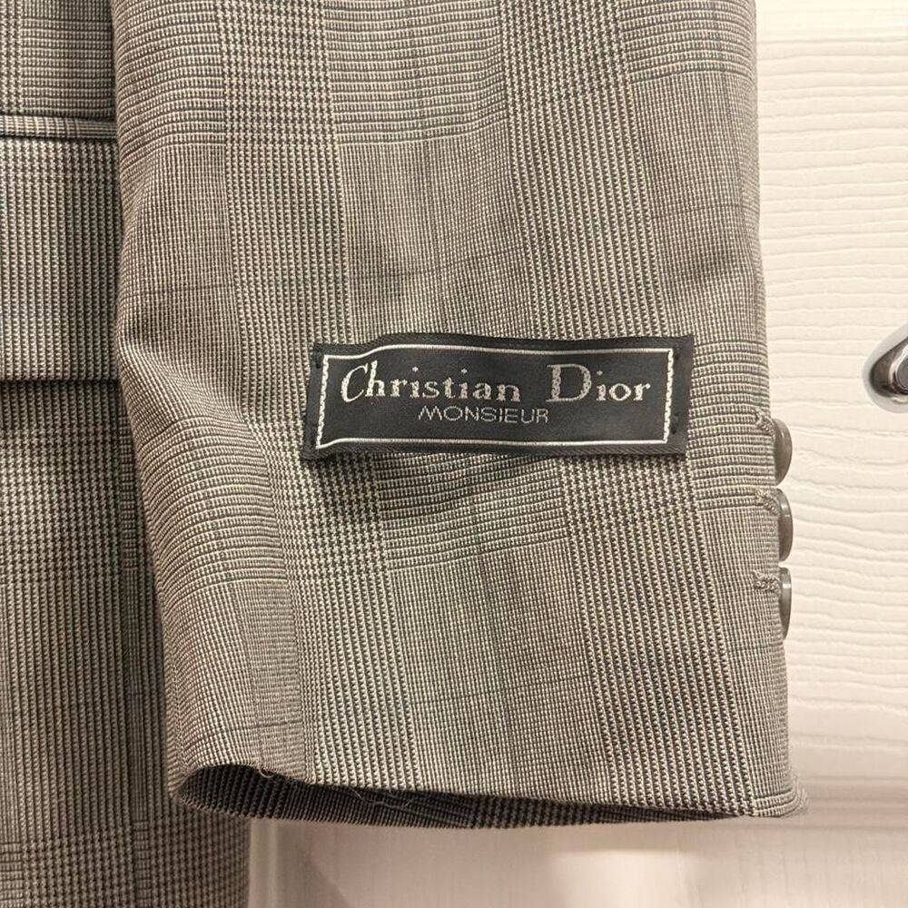 (1988-1994) Christian Dior Monsieur Glen Plaid Blazer - Wool - M